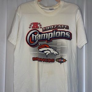 1997 Denver Broncos AFC Champions T-Shirt L